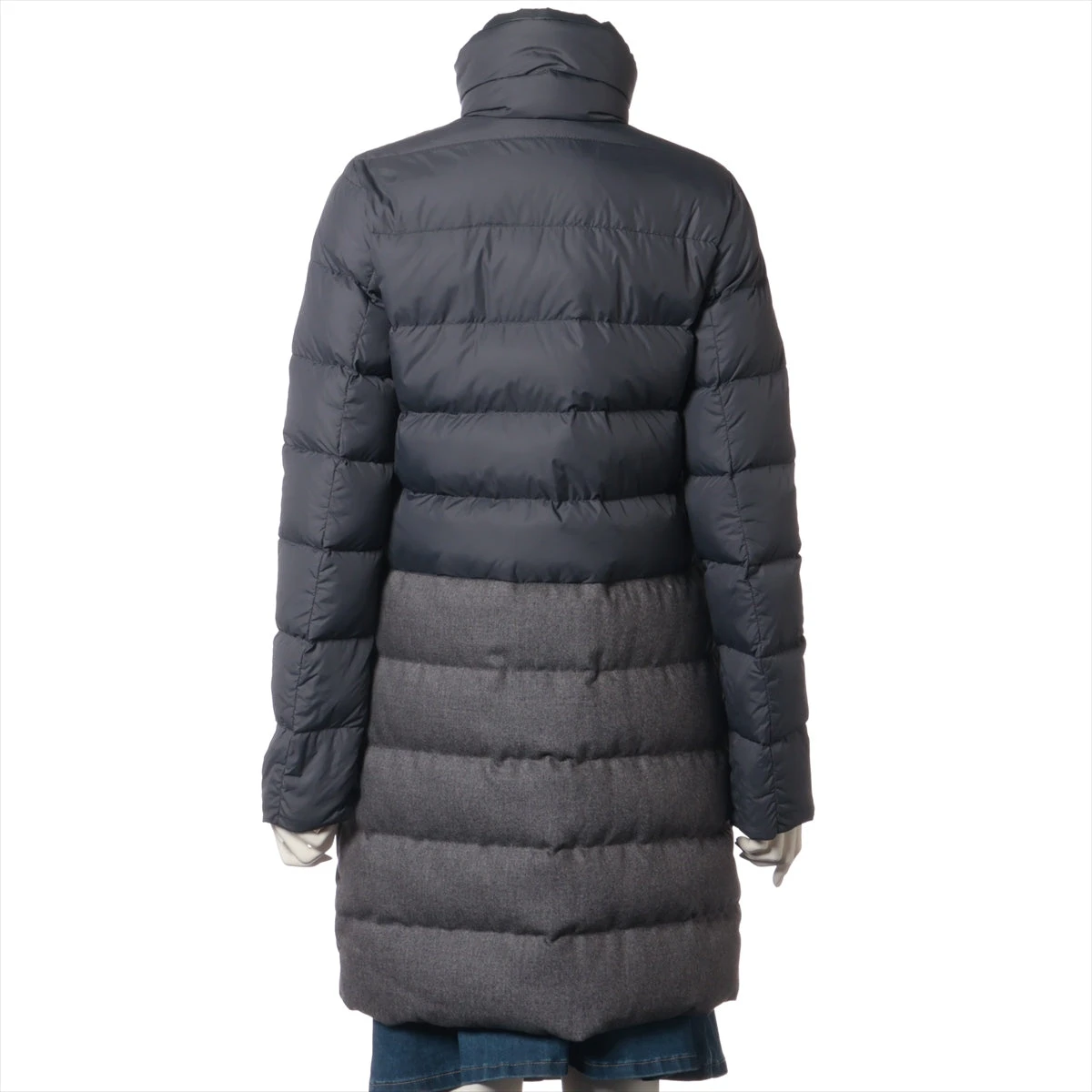 近年モデル　デュベティカ　ダウンコート　オチロエ　3WAY　ライトダウン　グレー デュベティカ ナイロン ダウンコート 40 レディース グレー 4160