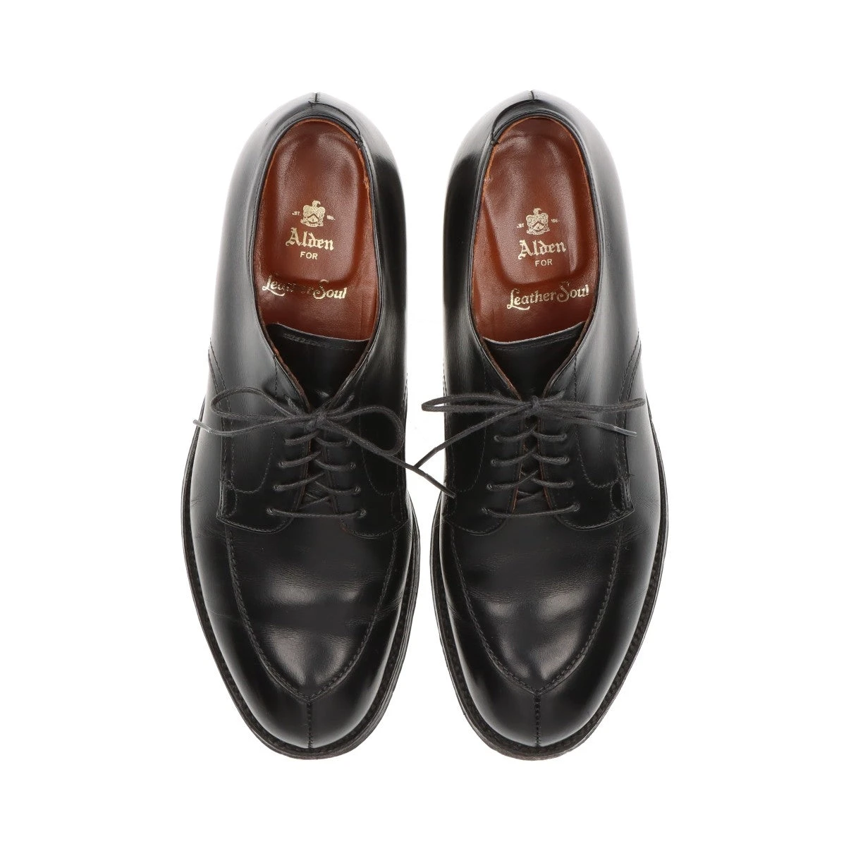 オールデン Leather Soul別注 87157 レザーシューズ 黒 8 オールデン レザー レザーシューズ 8 メンズ ブラック 87157 ソール