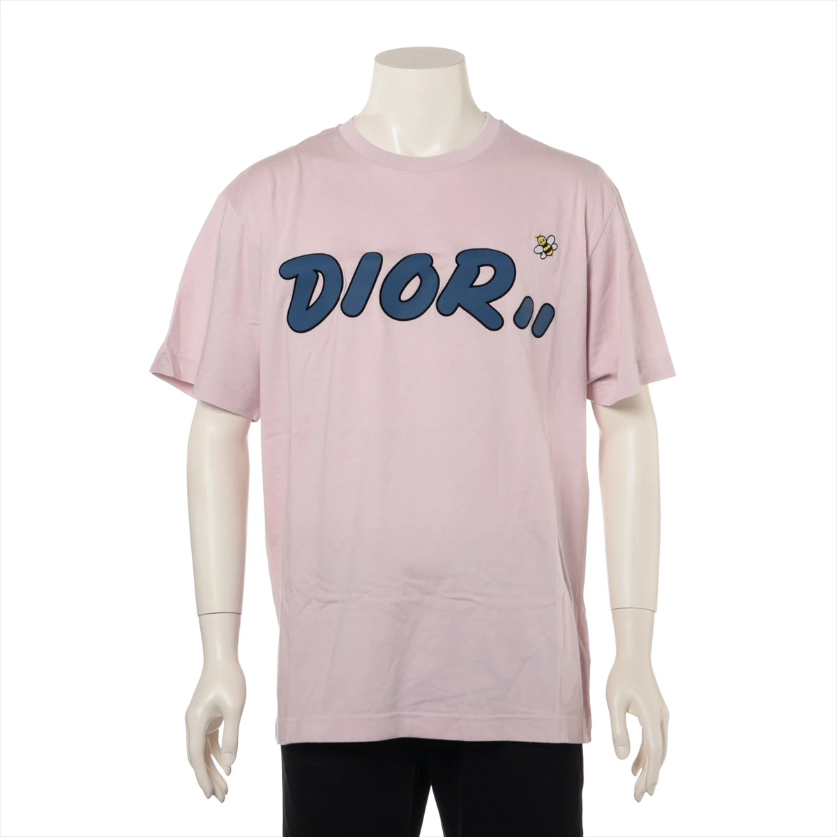 ディオール×カウズ 19SS コットン Tシャツ L メンズ ピンク
