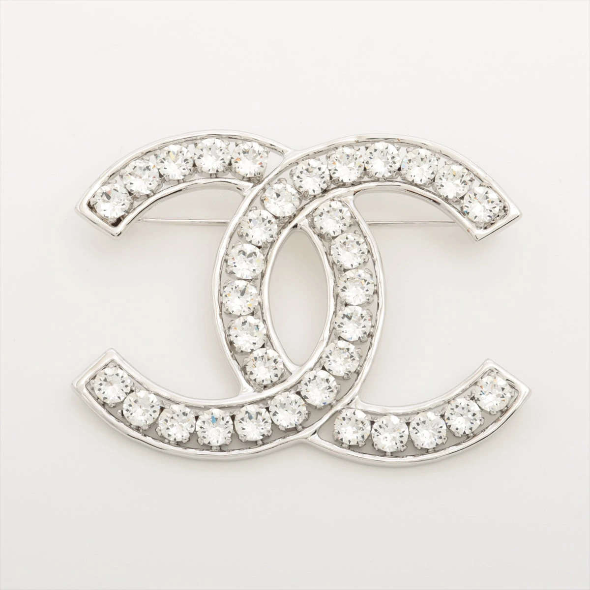 中古　美品　シャネル　ブローチ　ロゴ　ストーン 楽天市場】[USED/中古]CHANEL シャネル ブローチ ピン ココ