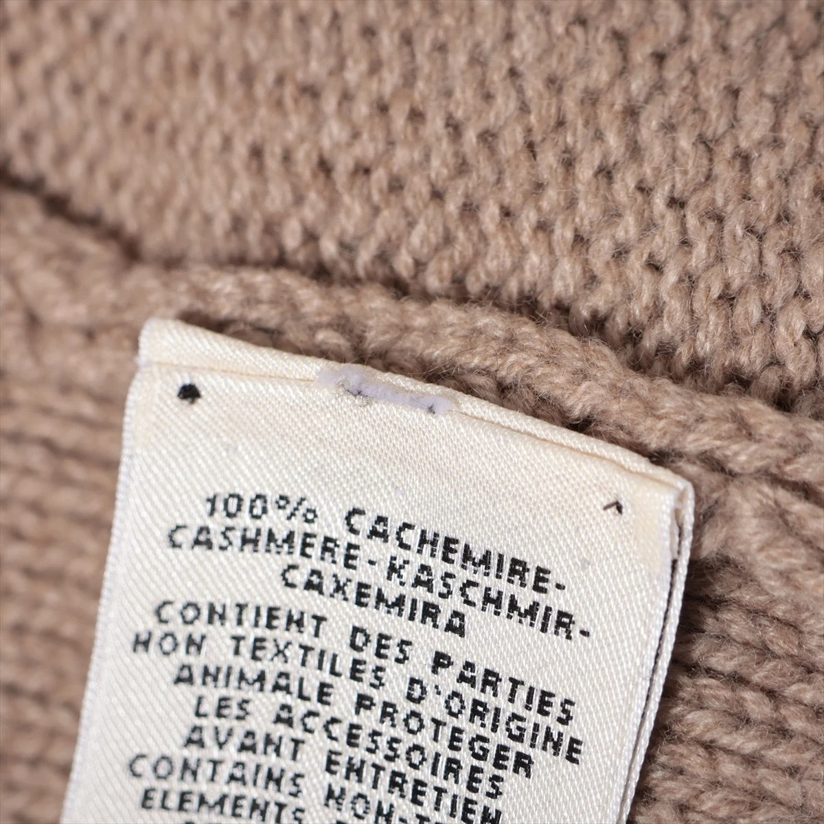 美品　HERMÈS カシミヤ　ブラウン カーディガン　４０ エルメス 19SS カシミヤ カーディガン サイズ不明 レディース