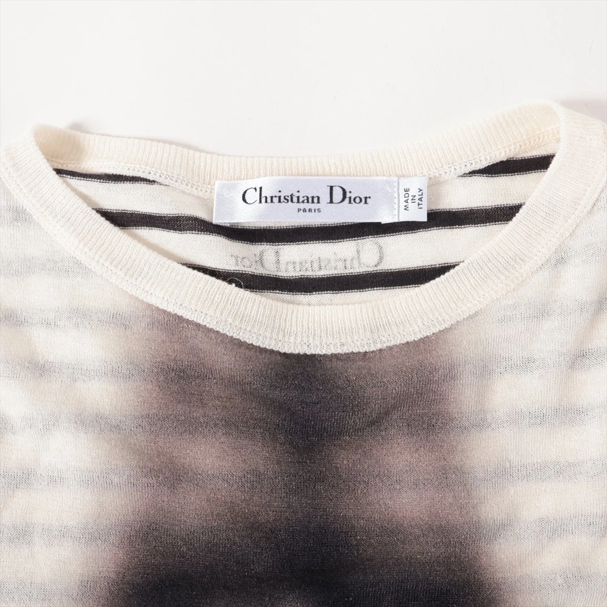 クリスチャンディオール 24年 コットン×リネン ニット 38 レディース  