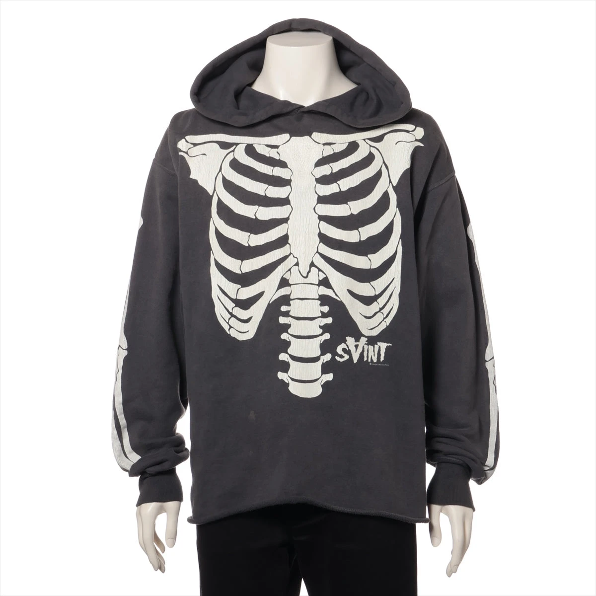 セントマイケル 21SS エンジェルヴィンテージ加工プルオーバーパーカー