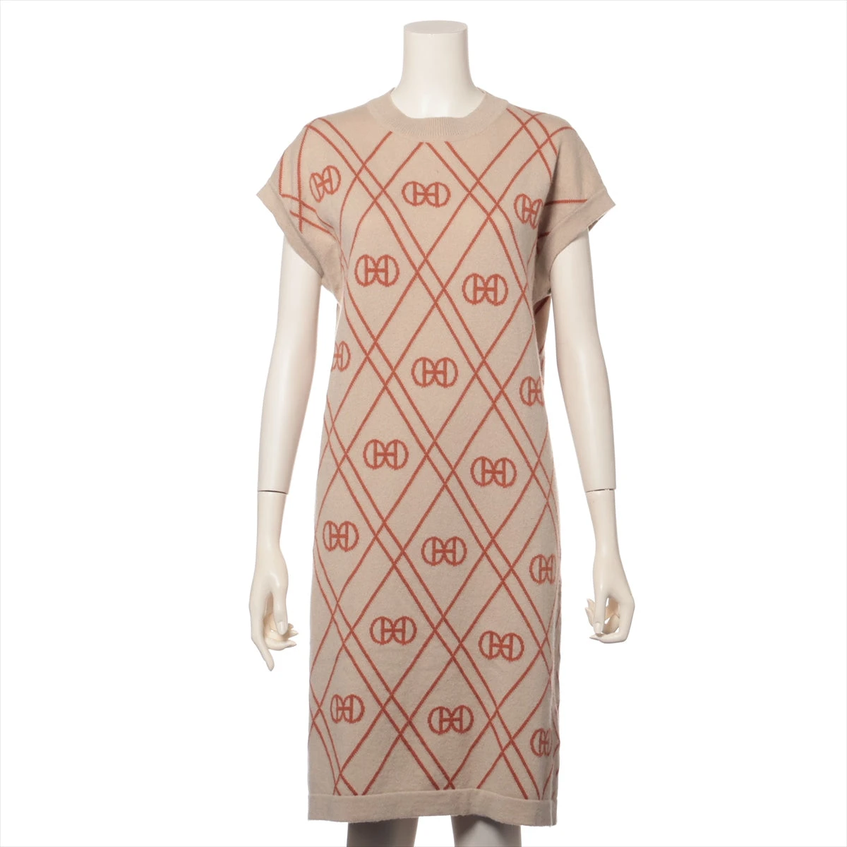 HERMES エルメス ニット ワンピース Hロゴ ショートスリーブ 36 楽天市場】エルメス ワンピース ニット 半袖 38サイズ Hロンド