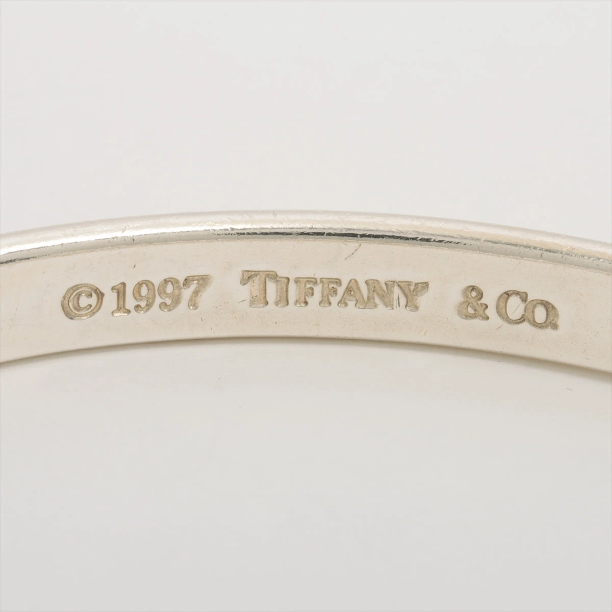 g676 ティファニー　1837 バングル 925 ブレスレット　1997 ティファニー TIFFANY & CO. 97年製 オールド 1837 バングル