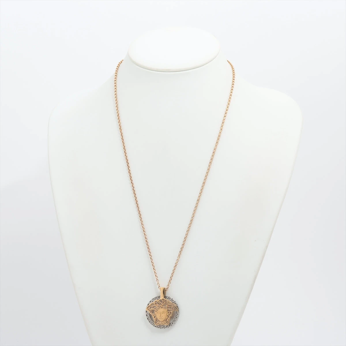 ヴェルサーチ メデューサ ネックレス GP ゴールド×シルバー A3093981  