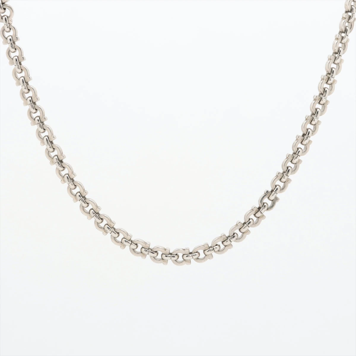 【フェラガモ】ガンチーニ クリスタル S 8mm シルバー フェラガモ】ガンチーニ クリスタル S 8mm シルバー