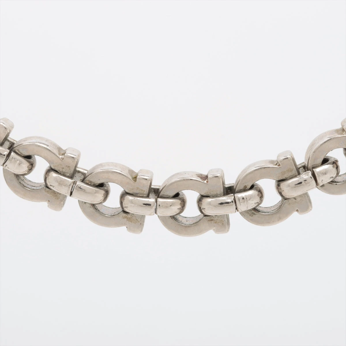 【Nしま】フェラガモ ガンチーニ チェーンネックレス メンズ ファッション Salvatore Ferragamo/サルヴァトーレフェラガモ】 ガンチーニ