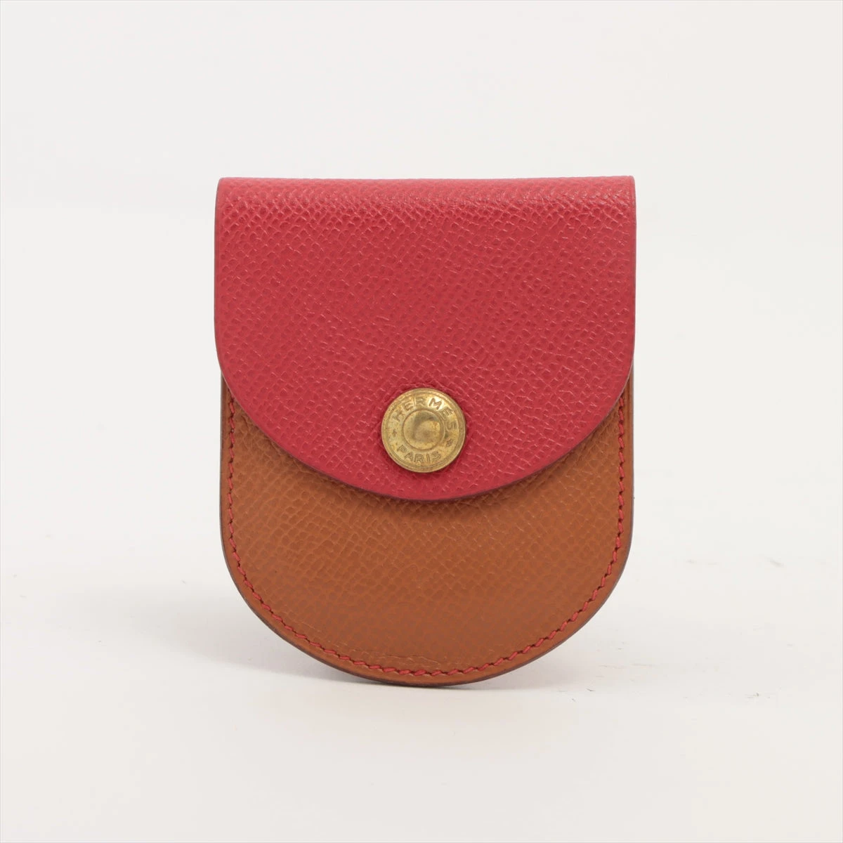 エルメスコインケース パドックU刻印2022年製ローズカラー