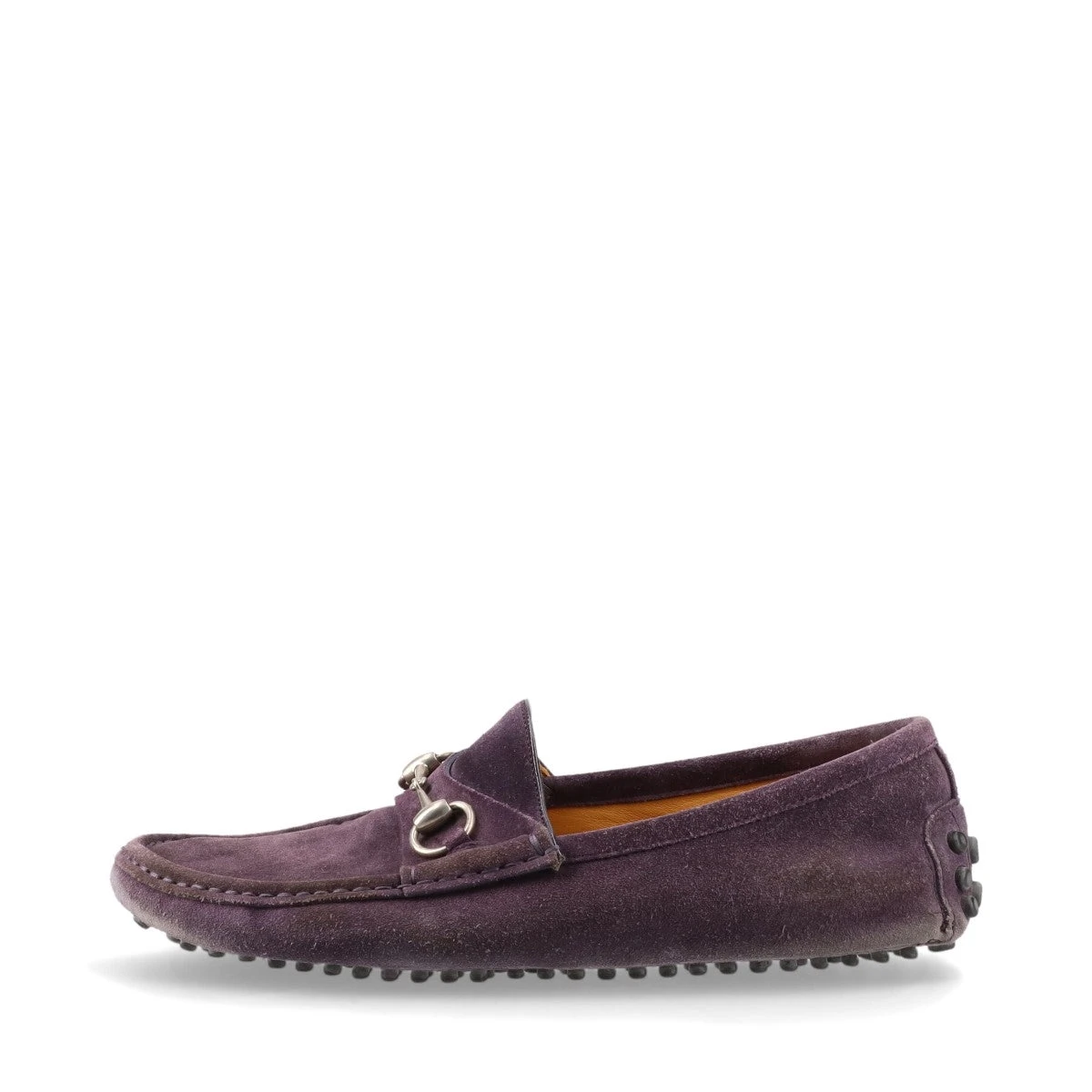 GUCCI パープル パンプス GUCCI（グッチ）の「Gucci Caspar Embroidered Satin Ankle-Wrap