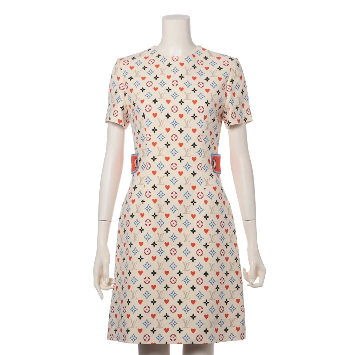 ルイヴィトン ワンピース ニット装飾ワンピース ルイヴィトン LOUIS  