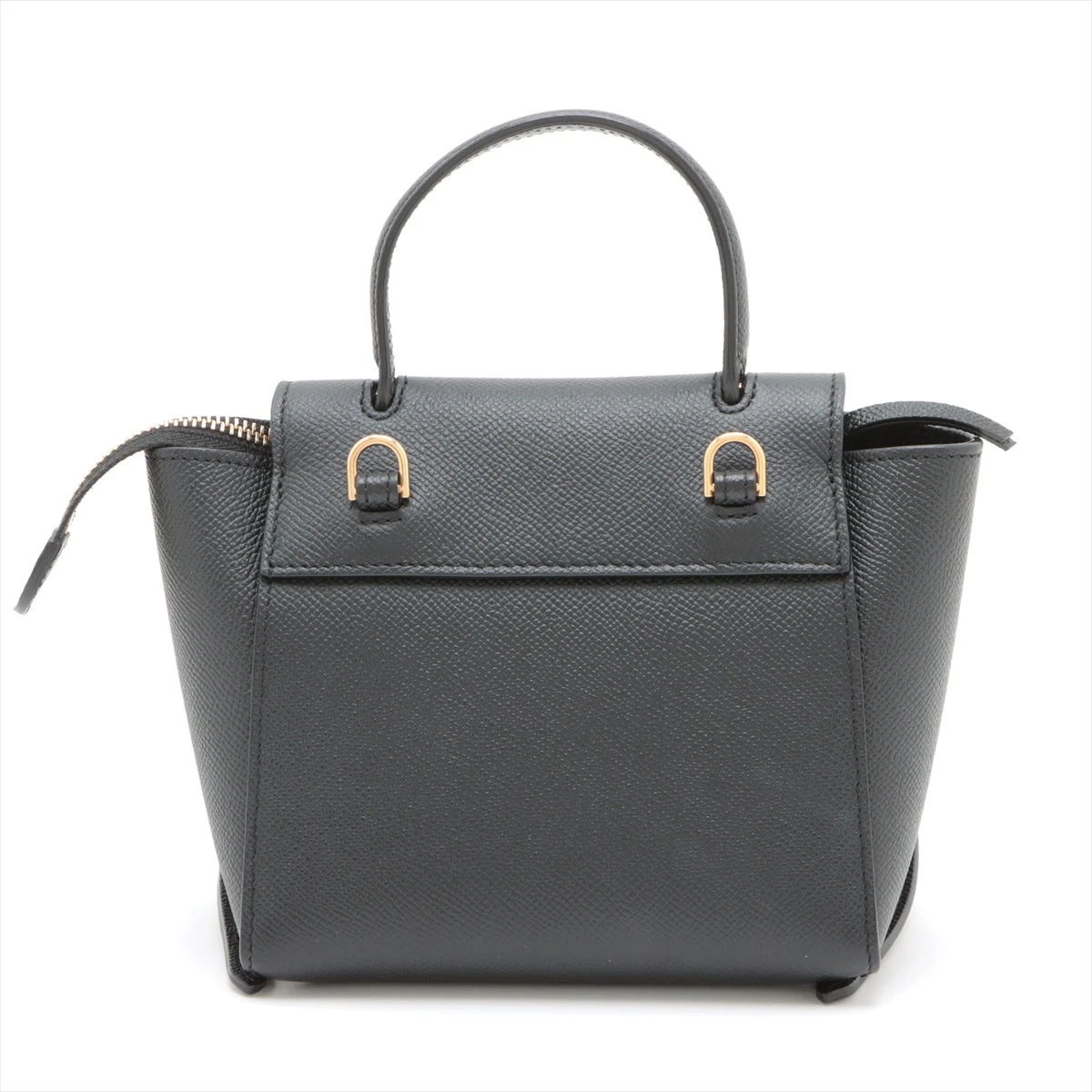 セリーヌ ベルトバッグ ハンドバッグ ショルダーバッグ 2WAY レザー セリーヌ ベルトバッグ ピコ レザー 2WAYハンドバッグ ブラック