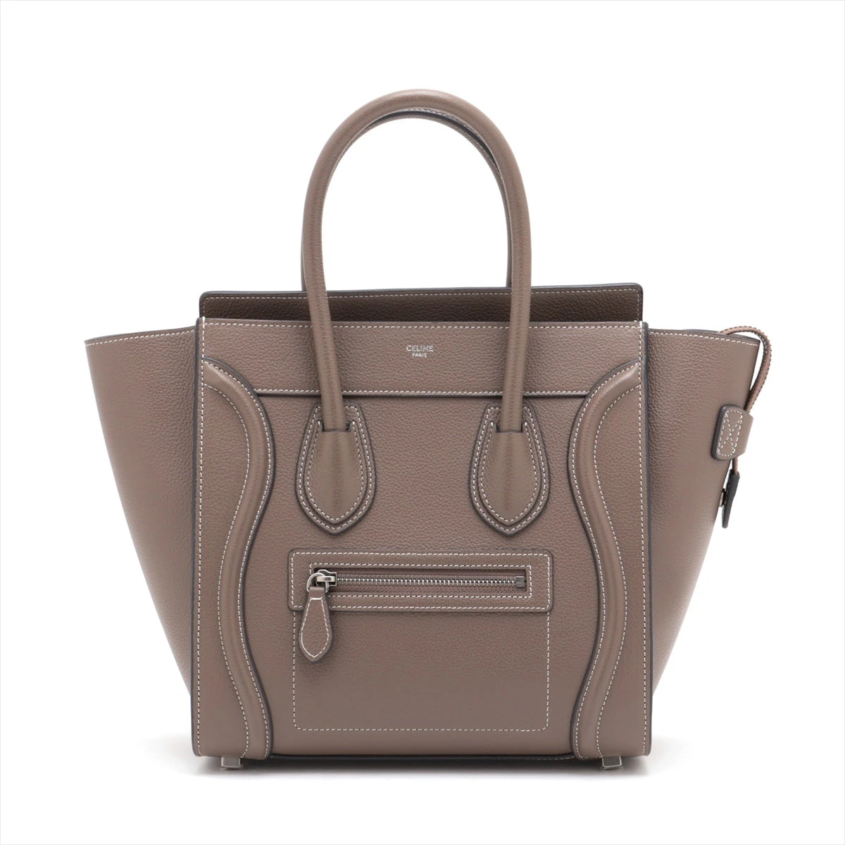 超美品CÉLINE セリーヌ　ラゲージ　マイクロ ハンドバッグ CELINE セリーヌ ラゲージ マイクロ