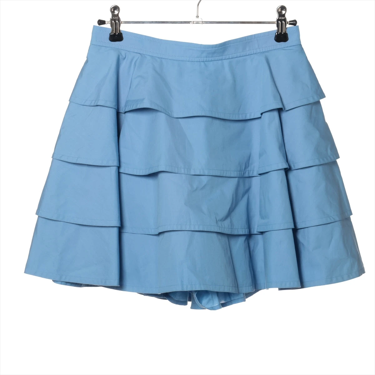 定価35万 正規品 ルイヴィトン 本革レザーミニスカート 34 黒ブラック  