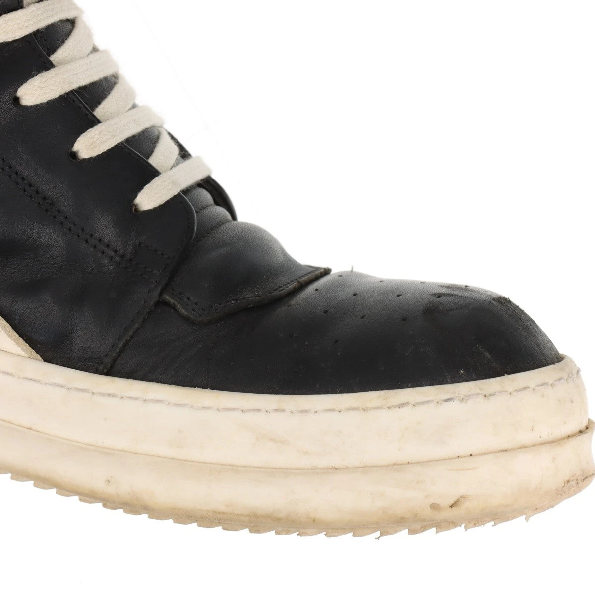 リックオウエンス　レザー ハイカットスニーカー 42 ブラック 楽天市場】リックオウエンス Rick Owens サイズ:42 RAMONES