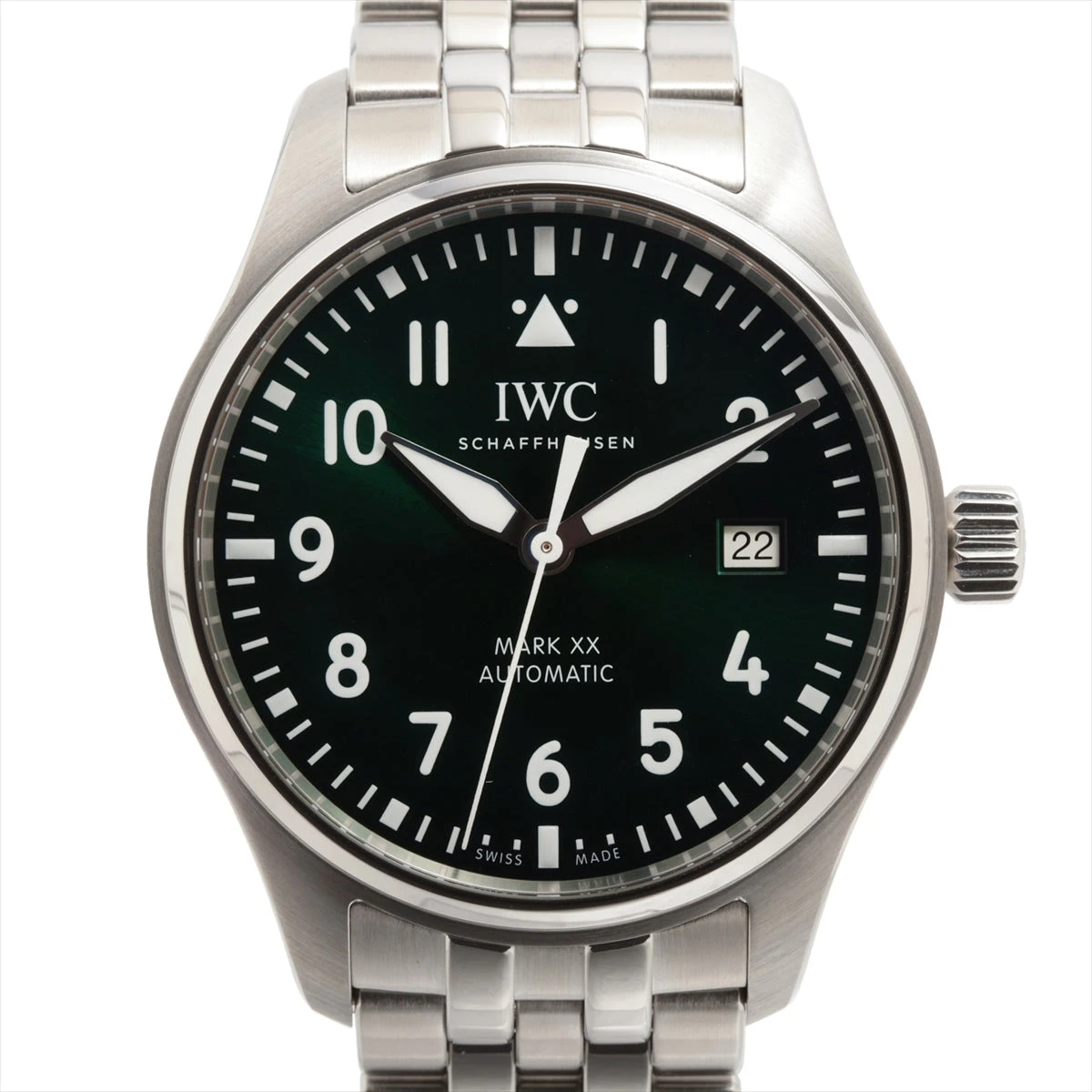 IWC パイロットウォッチ・マークXX IW328206 ラバーベルト グリーン IWC パイロットウォッチ マーク XX IW328206 グリーン メンズ