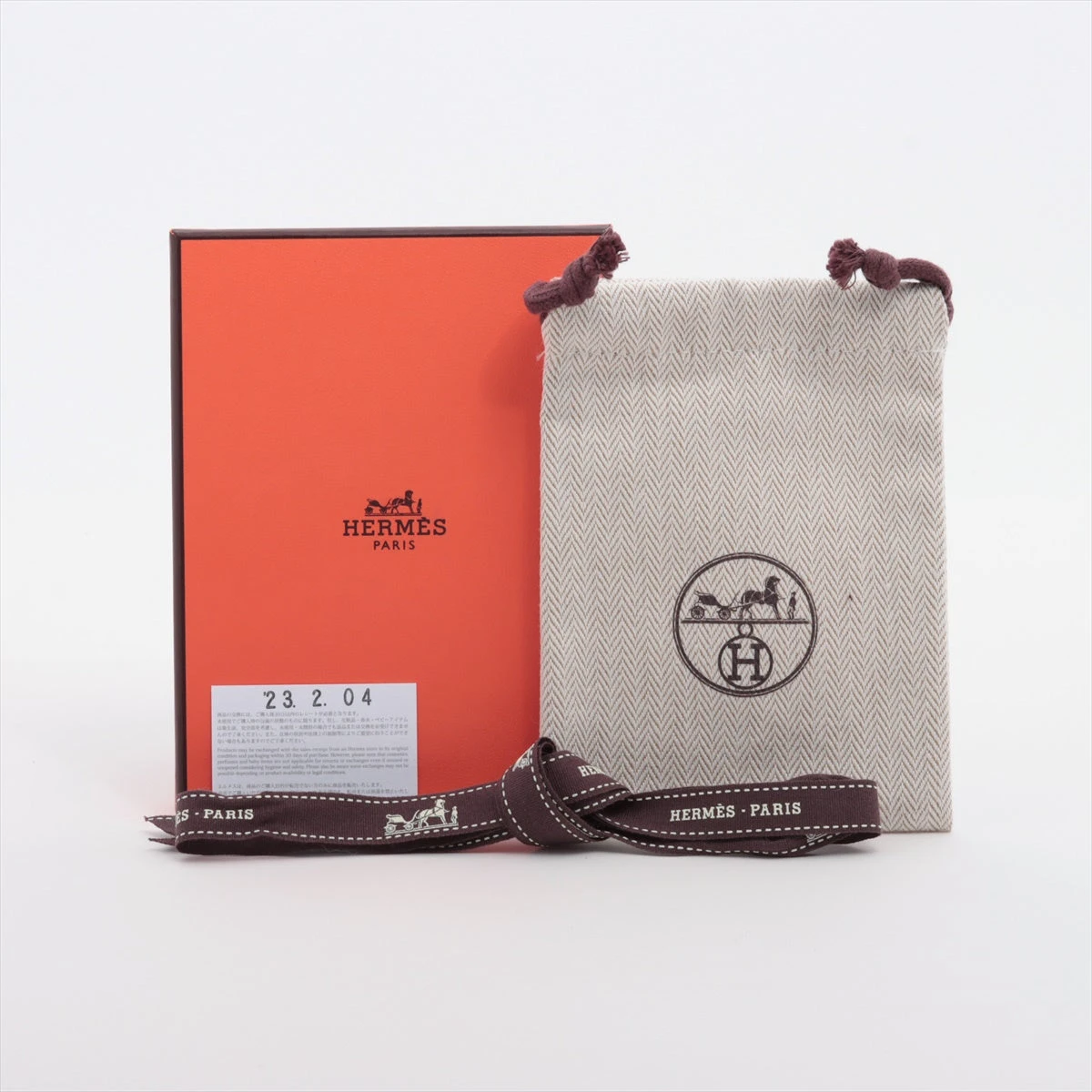 【HERMES】シャルニエール/ピアス/エトゥープ HERMES(エルメス) / シャルニエール ピアスPM エトゥープ/BRW