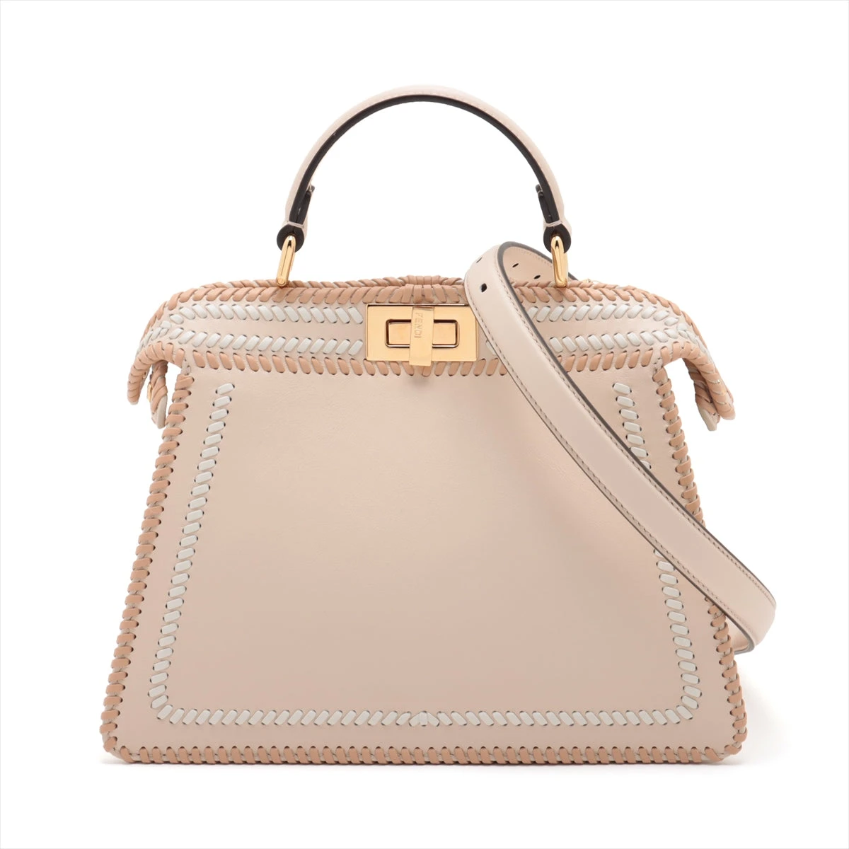 フェンディ ピーカブー アイシーユー スモール レザー 2WAY  