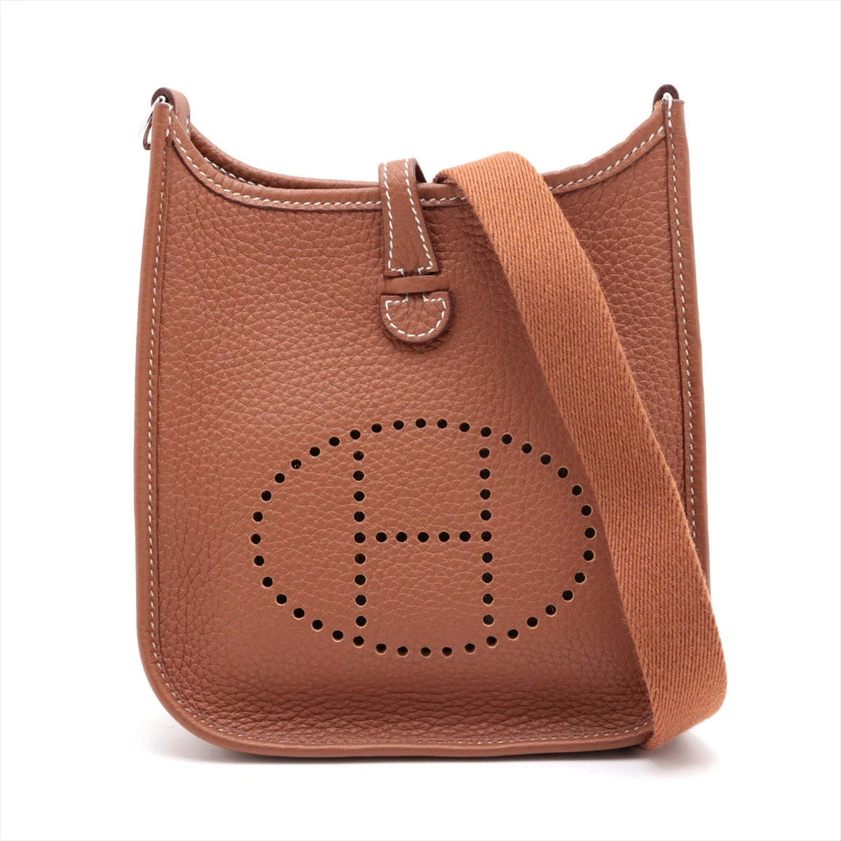 VINTAGE★HERMES エブリン16 TPM トリヨンクレマンス ★Nランク エルメス エブリン16 TPM トリヨンクレマンス ブラック シルバー