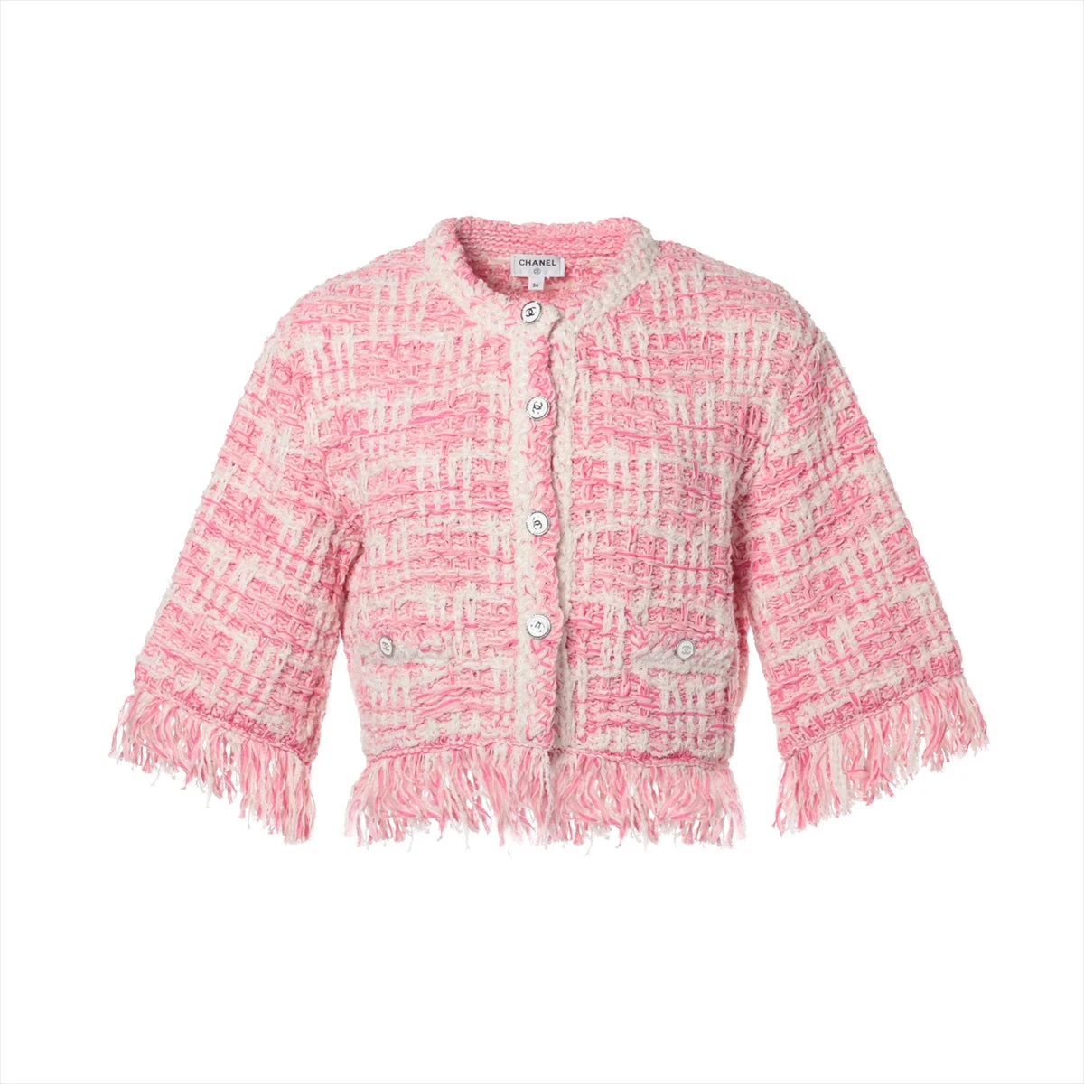 【モコモコ可愛いピンクツイード】CHANEL★ミュール★数量限定 モコモコ可愛いピンクツイード】CHANEL☆ミュール☆数量限定