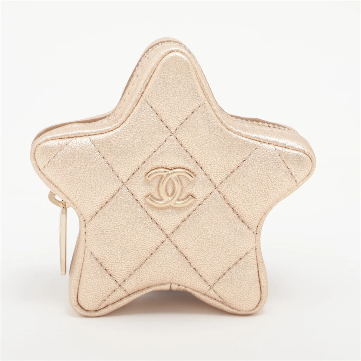 【超希少】CHANEL★ポーチ★気品溢れるシャンパンゴールド org.jpg