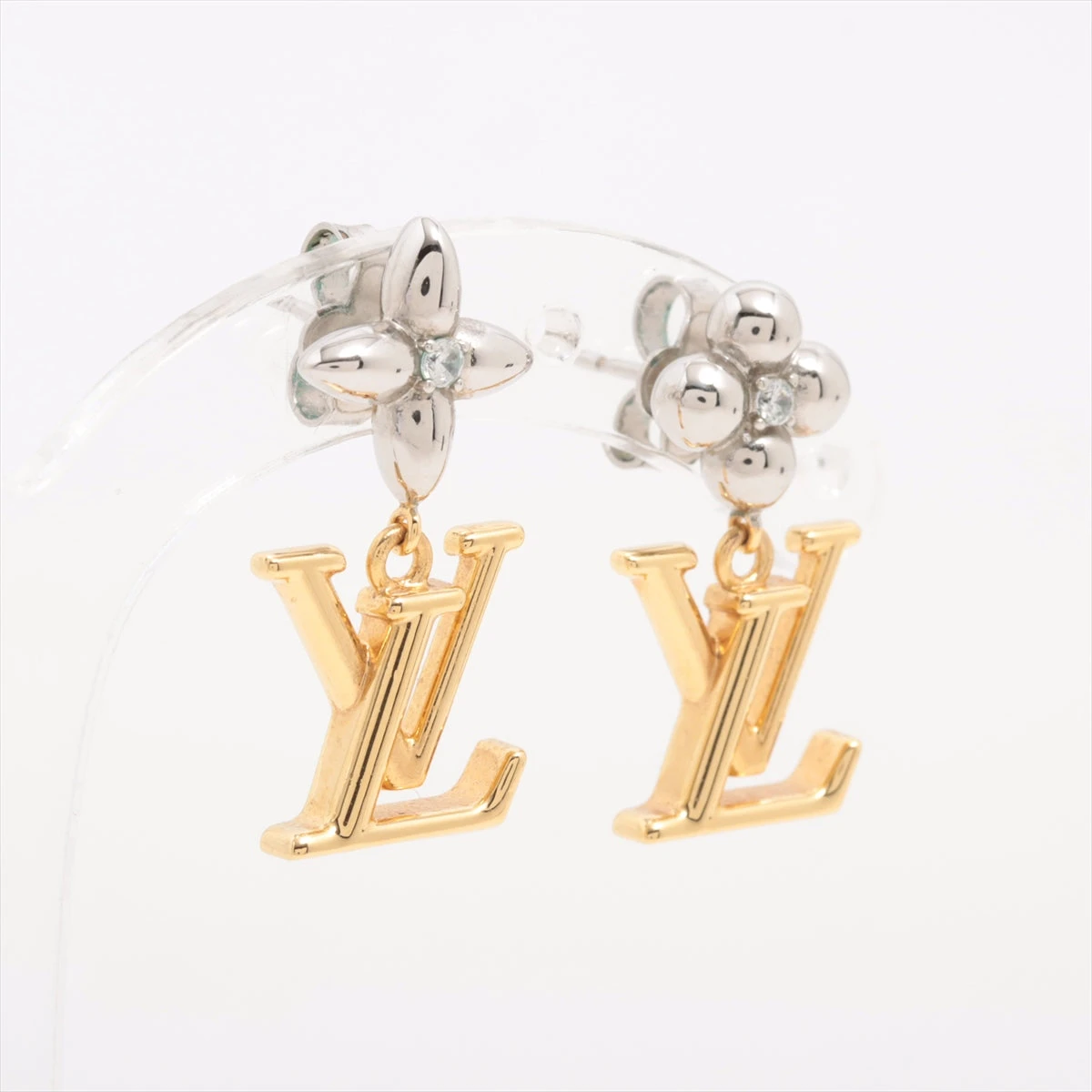 ルイヴィトン アイコニックフラワーピアス Left片耳のみ Louis Vuitton直営店 LV アイコニック フラワー ピアス