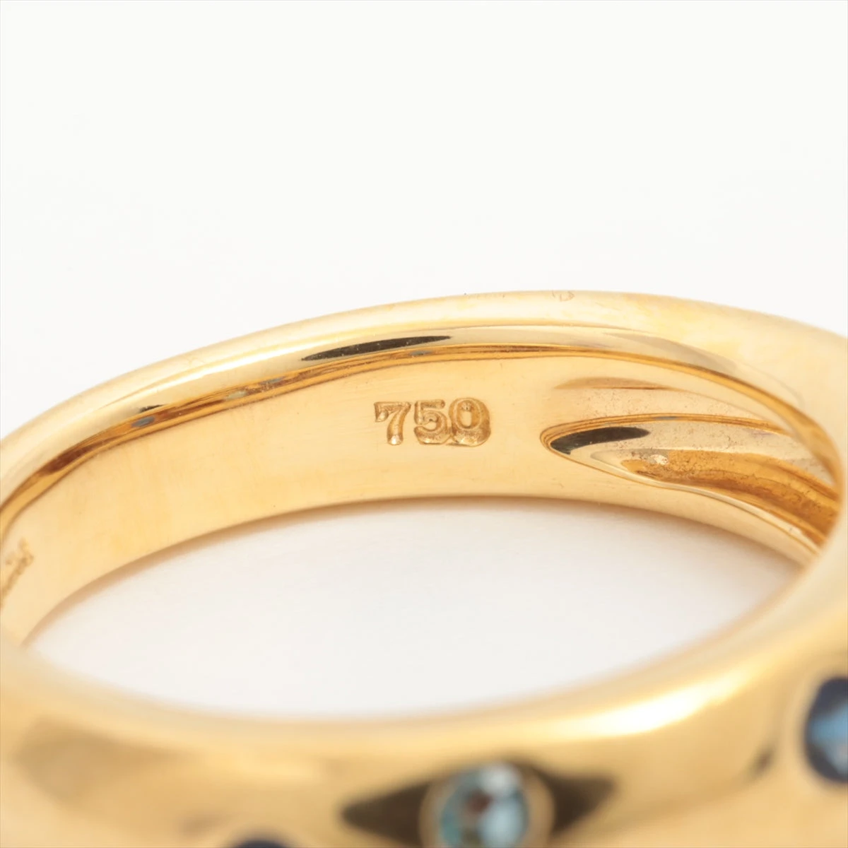 ルジアダ 色石 ダイヤ リング 750(YG) 6.3g A3102027｜中古ブランド品 