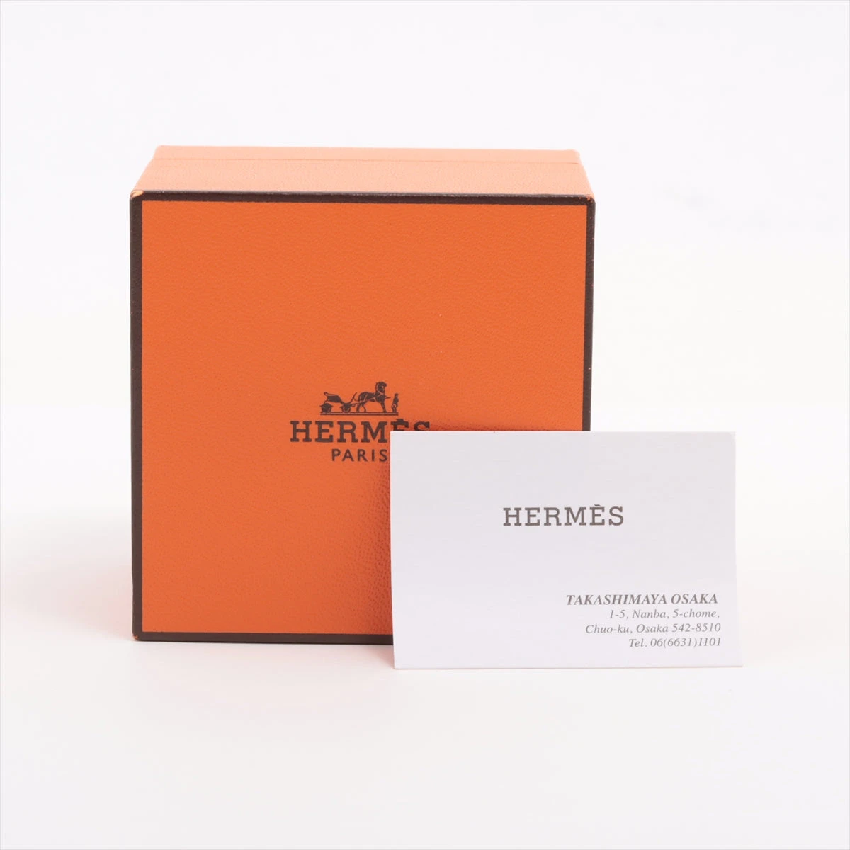HERMES シェーヌ・ダンクル・ツイスト　箱付き HERMES 【新品同様】エルメス シェーヌダンクル ツイストリング