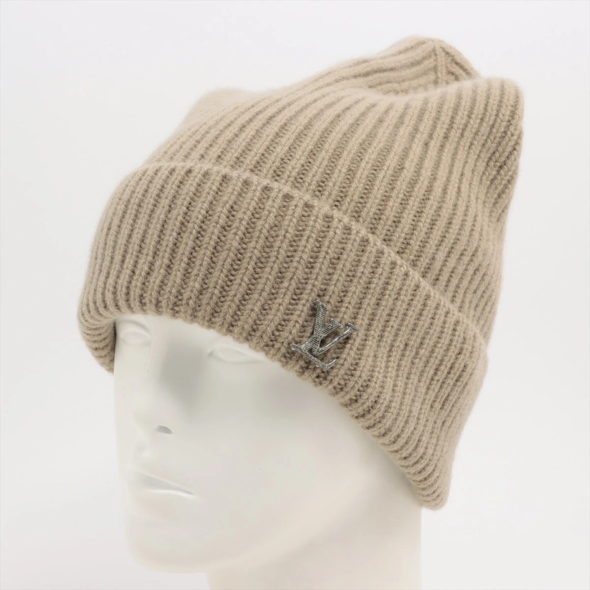 VUITTON ニット帽カーキ
