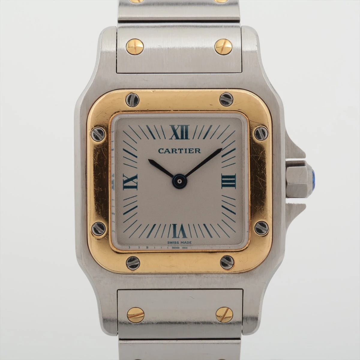 カルティエ サントスガルベ SM カルティエ/サントスガルベLM/PARIS/マホガニーオブシディアン