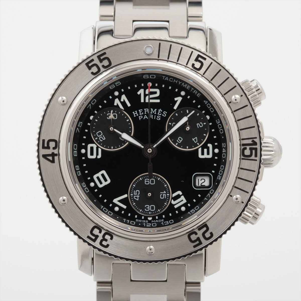 エルメス クリッパーダイバー クロノグラフ メンズ 黒 CL2.915 楽天市場】【HERMES】エルメス クリッパー ダイバー クロノ