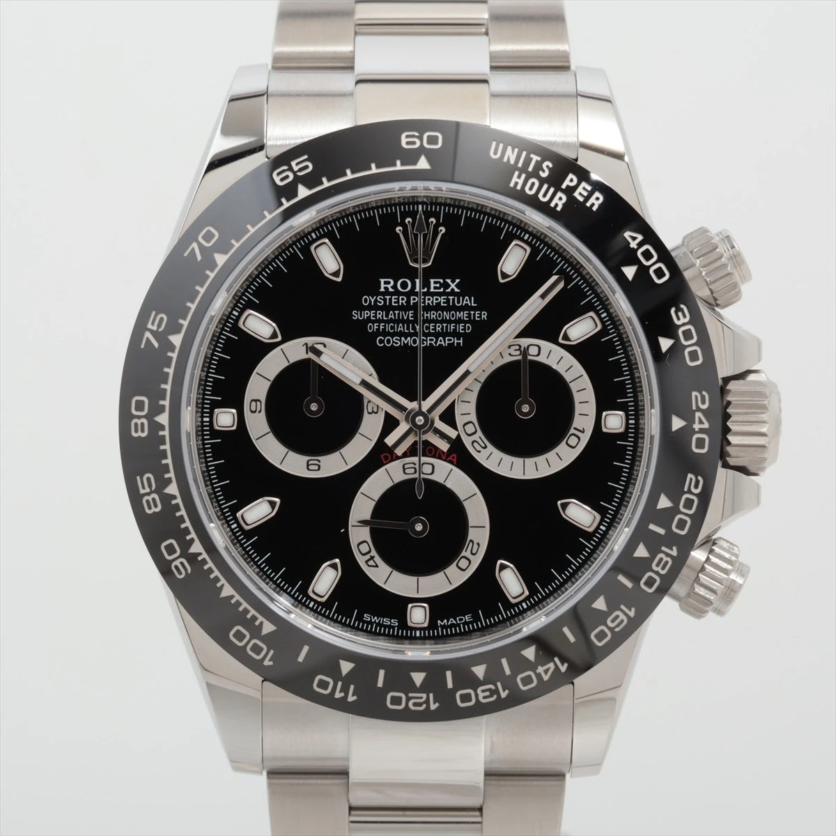 もなりんこ ロレックス デイトナ 116500LN SS AT 黒文字盤 あまりごま1 A3094875