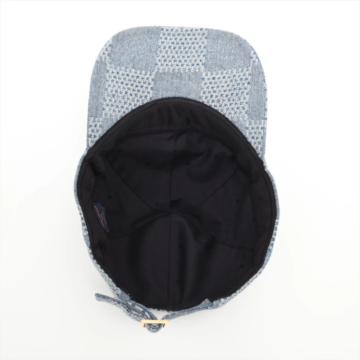LOUIS VUITTON Cap Squared Size 58 Cotton100% Noir MP2731 | eBay