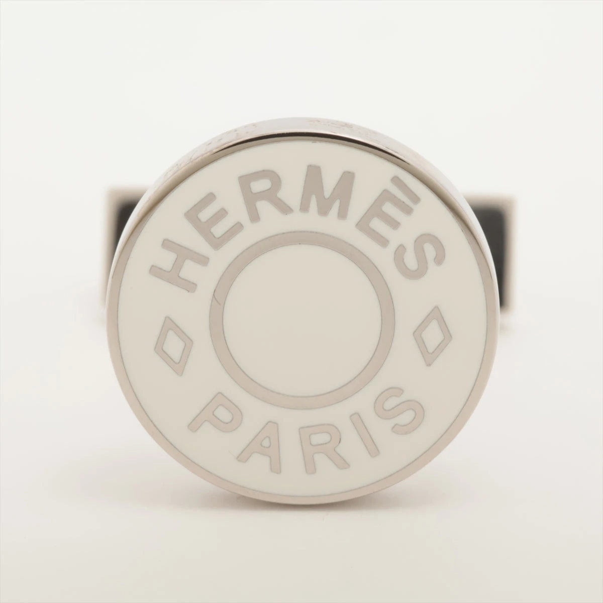 エルメス カフス GP ホワイト×シルバー A3109771｜中古ブランド品