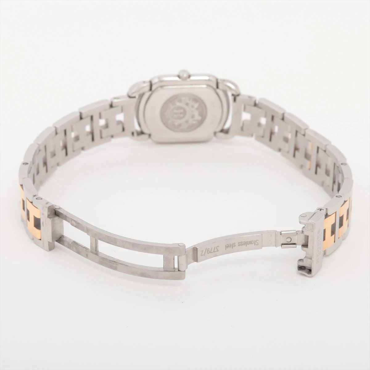 【ジャンク品】　エルメス　レディース　ラリーRA1.220　ホワイト HERMES (エルメス) ラリー RA1.220 が買取入荷いたしました