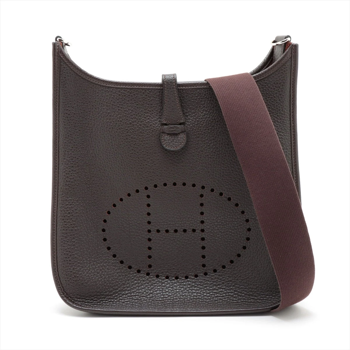 【ダークなカラーでメンズにも♡】HERMES エヴリン16 激レア☆メンズもOK！】HERMES エルメス エヴリンミニ TPM 16