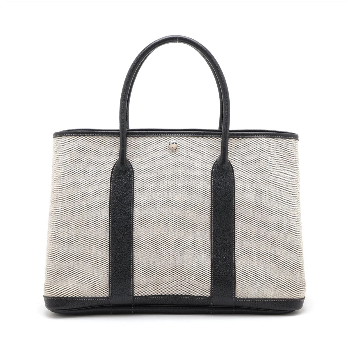 【超美品フルセット】ガーデンパーティPM ノワール トワルアッシュ エルメス エルメス ガーデンパーティ PM ヴェールシプレス/ノワール