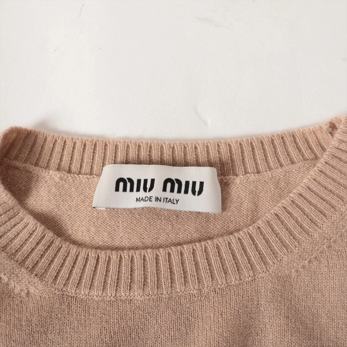 MIUMIU （ミュウミュウ） カシミヤニット 2022AW MIUMIU （ミュウ