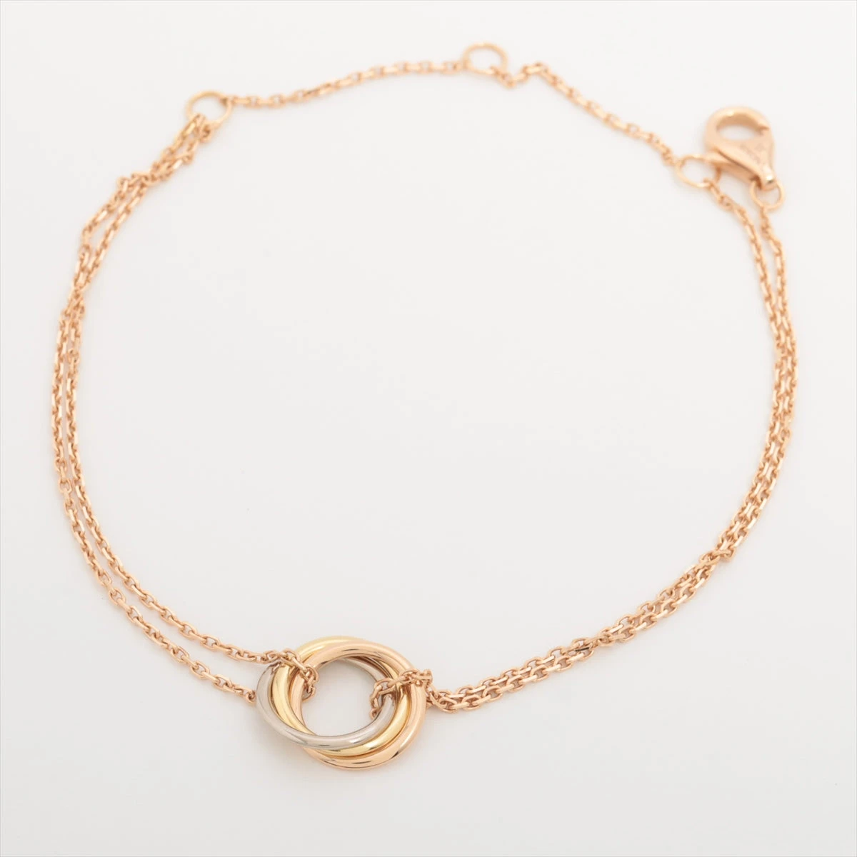 Cartier カルティエ 750 スウィートトリニティ ブレスレット カルティエ スウィートトリニティ ブレスレット 750(YG×PG×WG) 2.3g