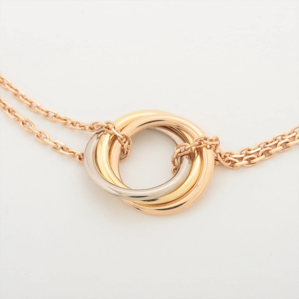 Cartier カルティエ 750 スウィートトリニティ ブレスレット カルティエ スウィートトリニティ ブレスレット 750(YG×PG×WG) 2.3g