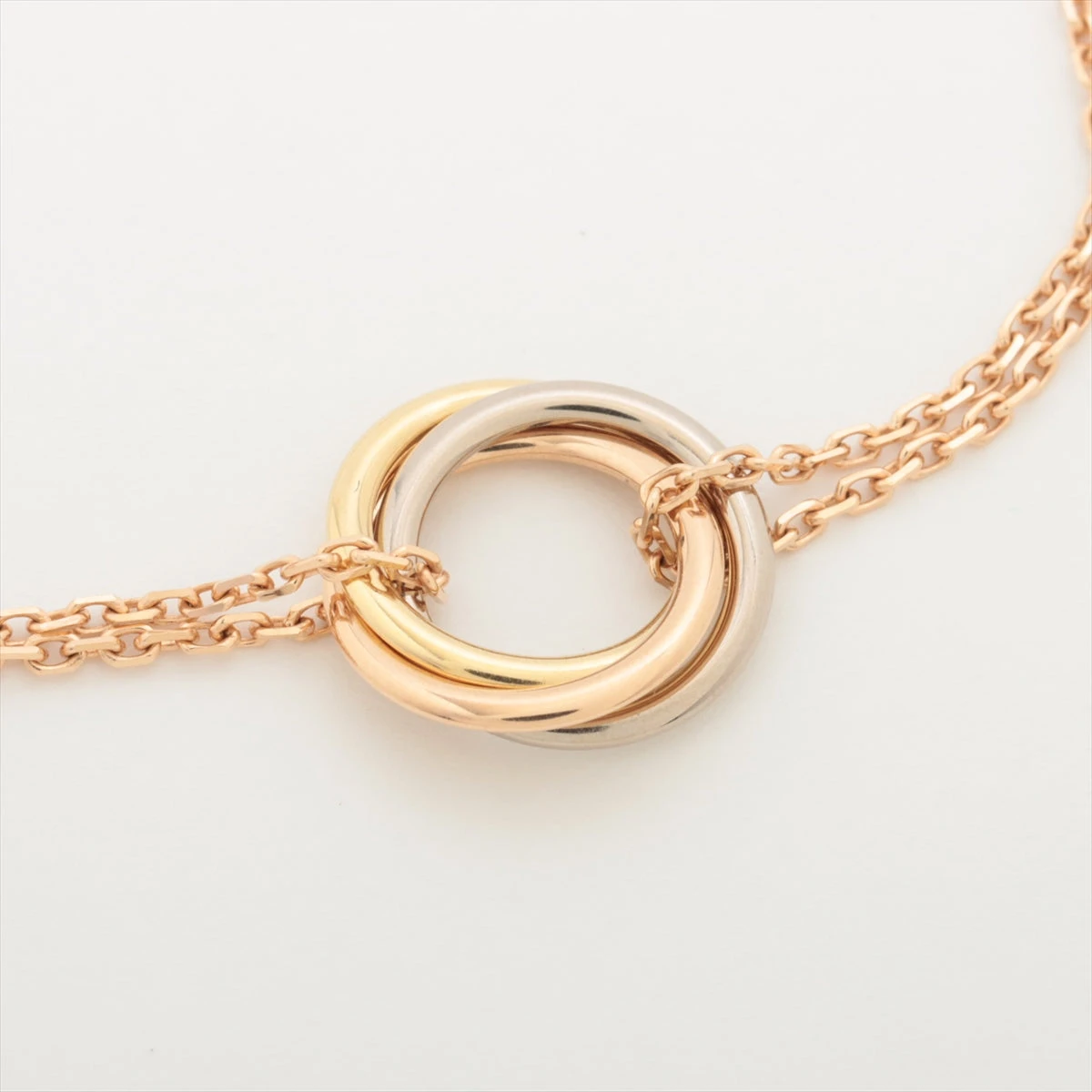 カルティエ スウィートトリニティ ブレスレット 750(YG×PG×WG) 2.3g