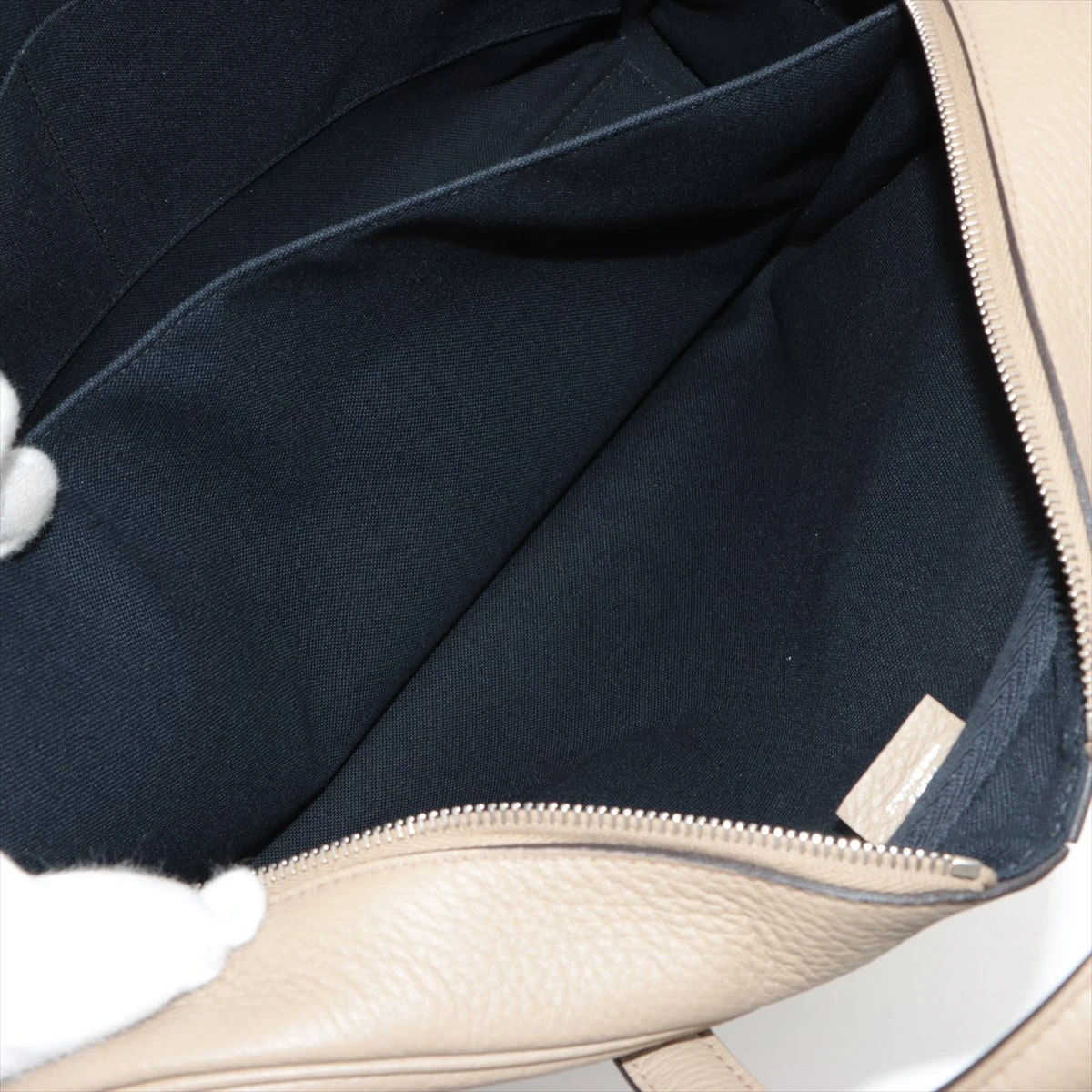 エルメス ヴィクトリア2 12H トリヨンクレマンス ベージュマルファ  