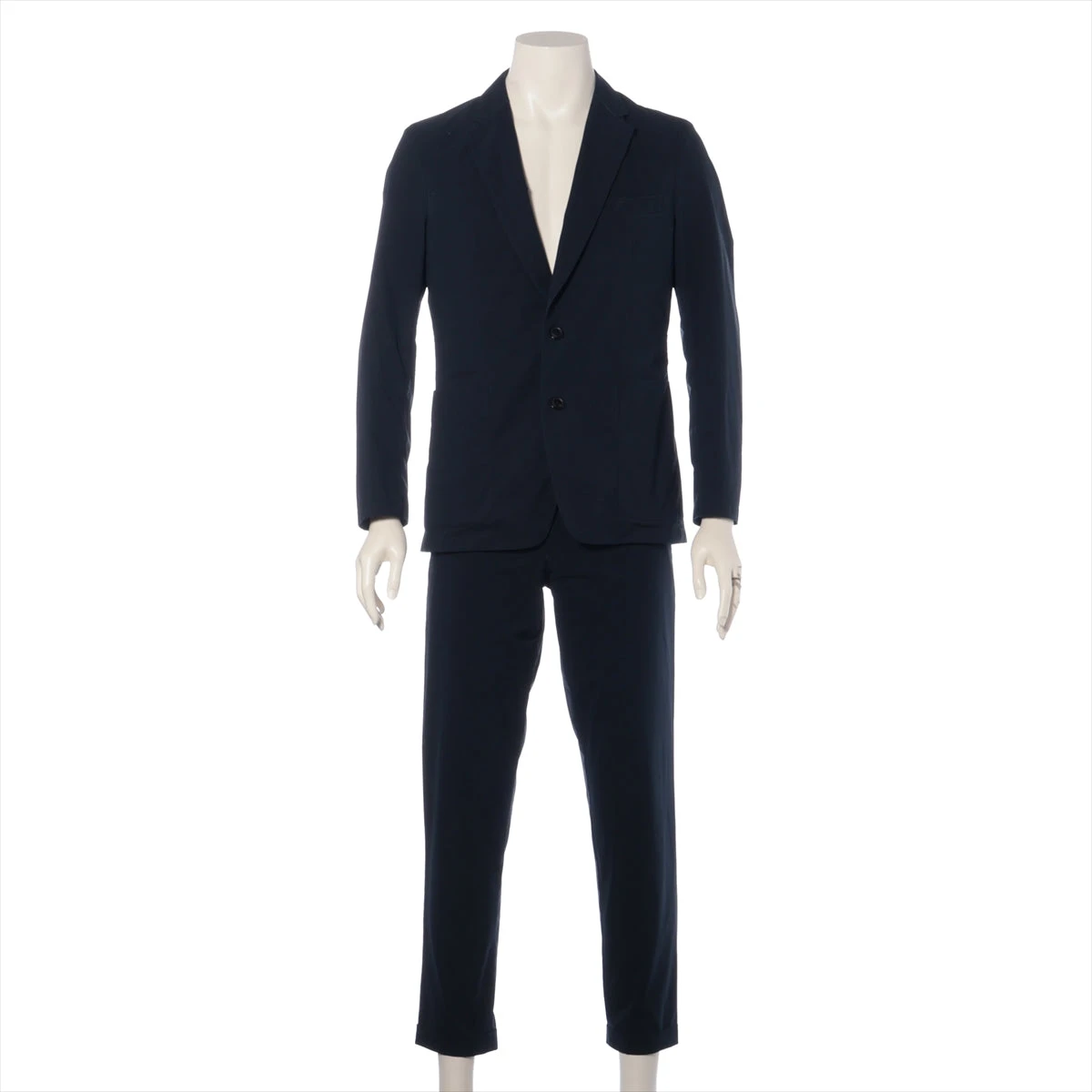 ポールスミス セットアップ スーツ 1ボタン スリムパンツ ネイビー 42 XL ポールスミス セットアップ スーツ 1ボタン スリムパンツ ネイビー 42