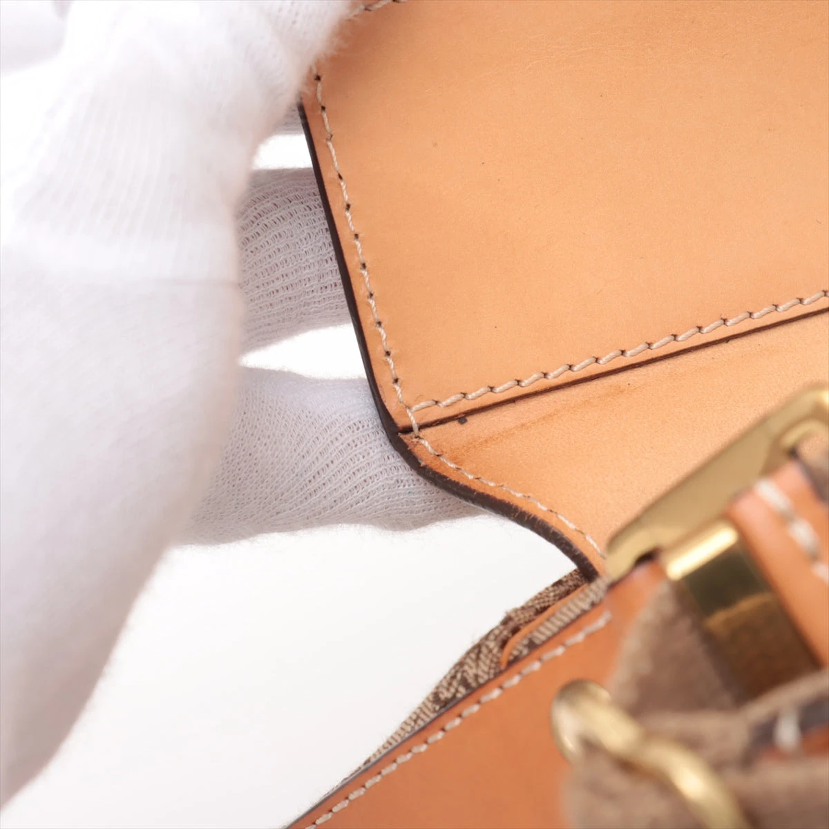 ❴美品❵ Dior ✩セカンドバッグ トロターキャンバス.レザー Christian Dior/クリスチャンディオール】 トロッター