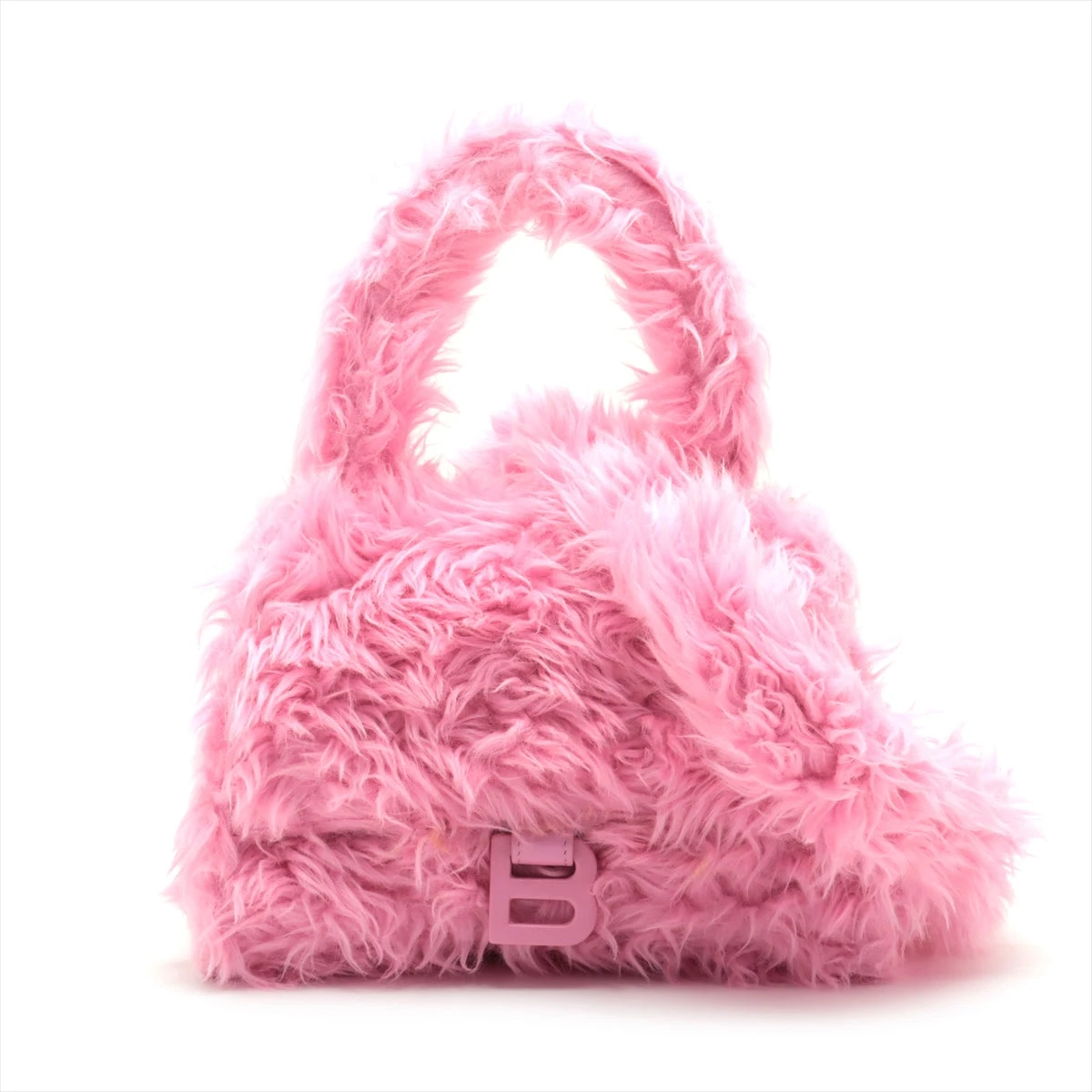 BALENCIAGA ピンク アワーグラス ハンドバッグ Balenciaga アワーグラス ハンドバッグ | ピンク | FARFETCH JP