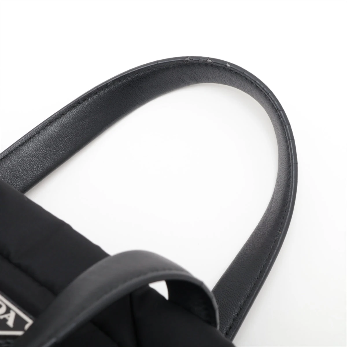 プラダ テスートキルト ナイロン×レザー 2WAYハンドバッグ