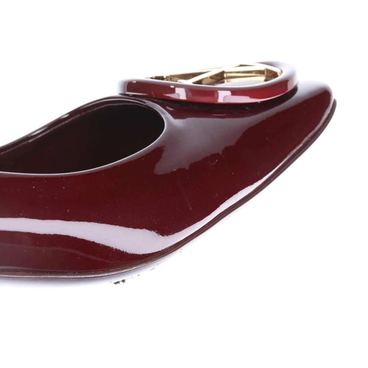 ヴィトン マドレーヌライン 16年 パテントレザー パンプス 37 1/2