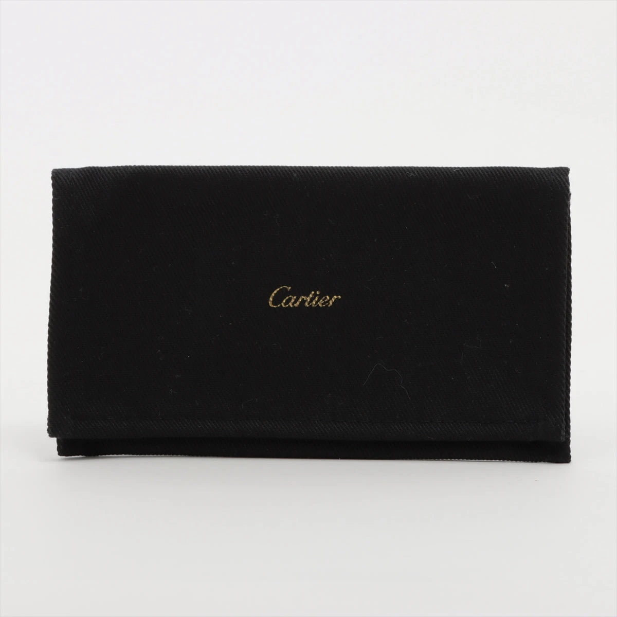 カルティエ マストライン レザー カードケース グレー A3109469｜中古 