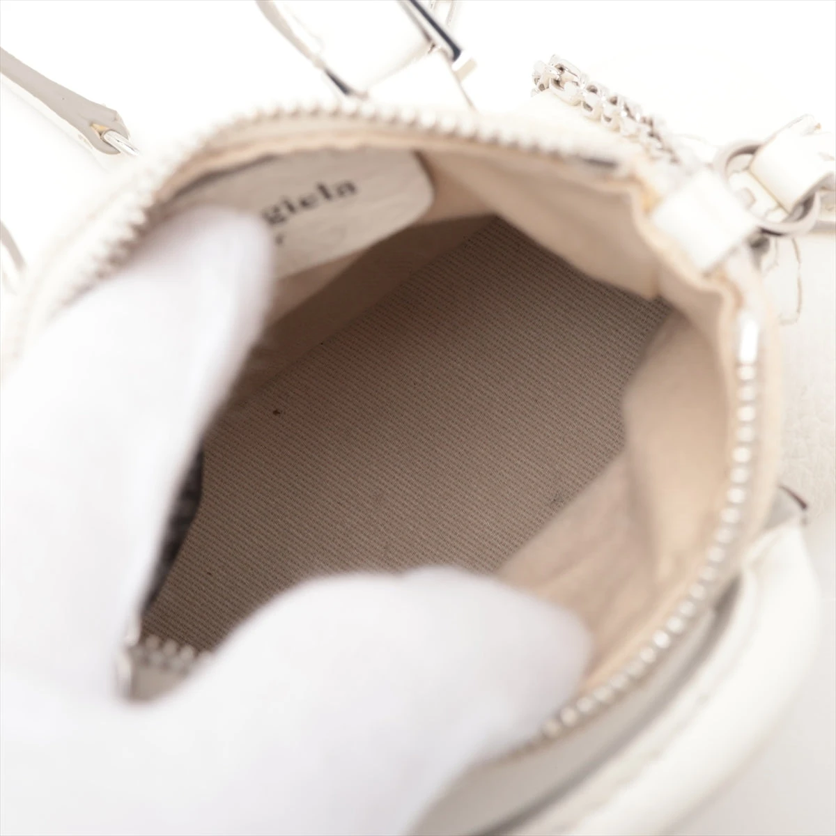 メゾンマルジェラ　5ac ベビー　ホワイト Maison Margiela 5ac ベビーホワイト