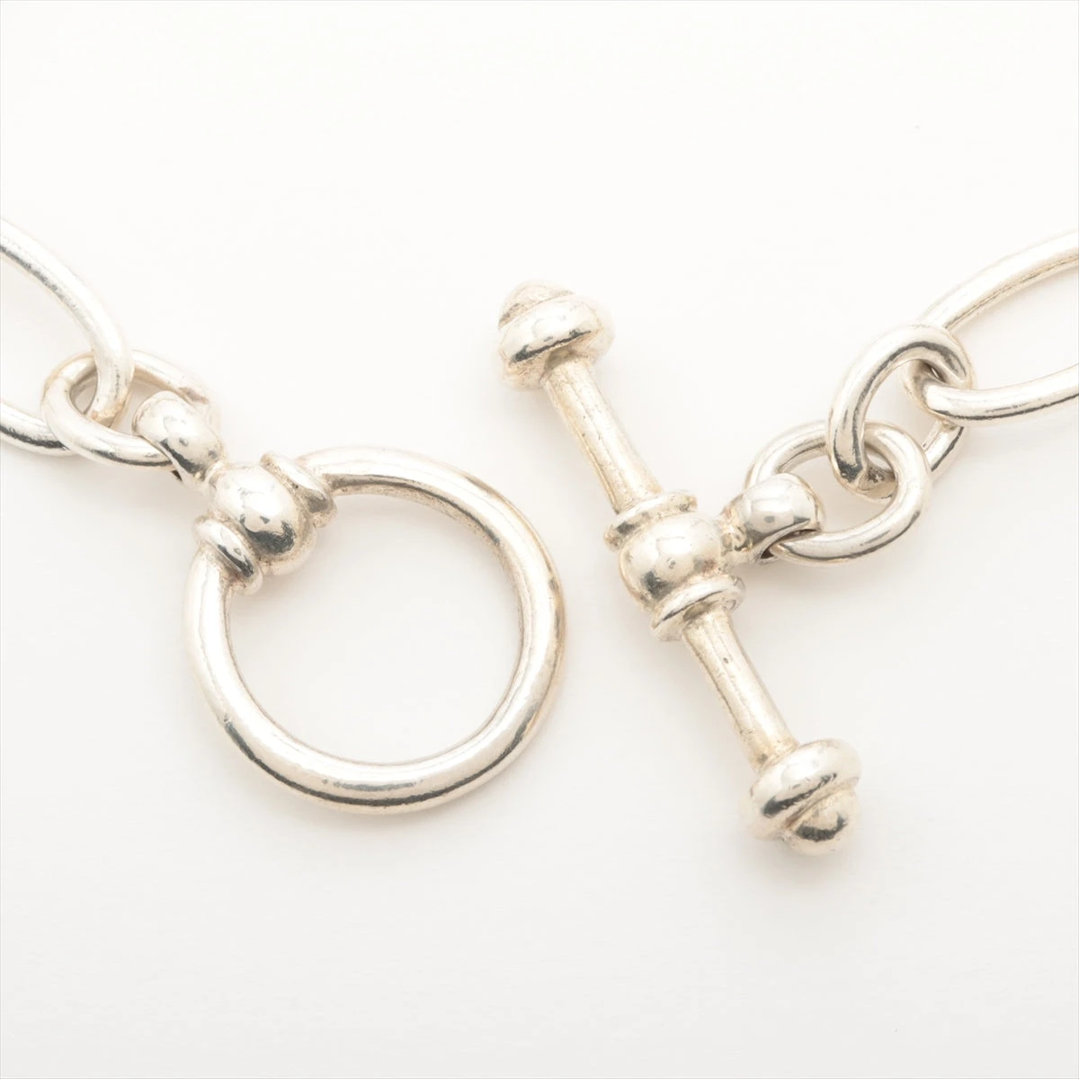 ☆レア・美品☆ティファニー　ブレスレット　パドロック　オーバルチェーン　925 ティファニー ブレスレット 925 18.5g シルバー オーバル